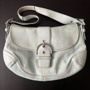 Vintage COACH SOHO Shoulder Jacquard Bag